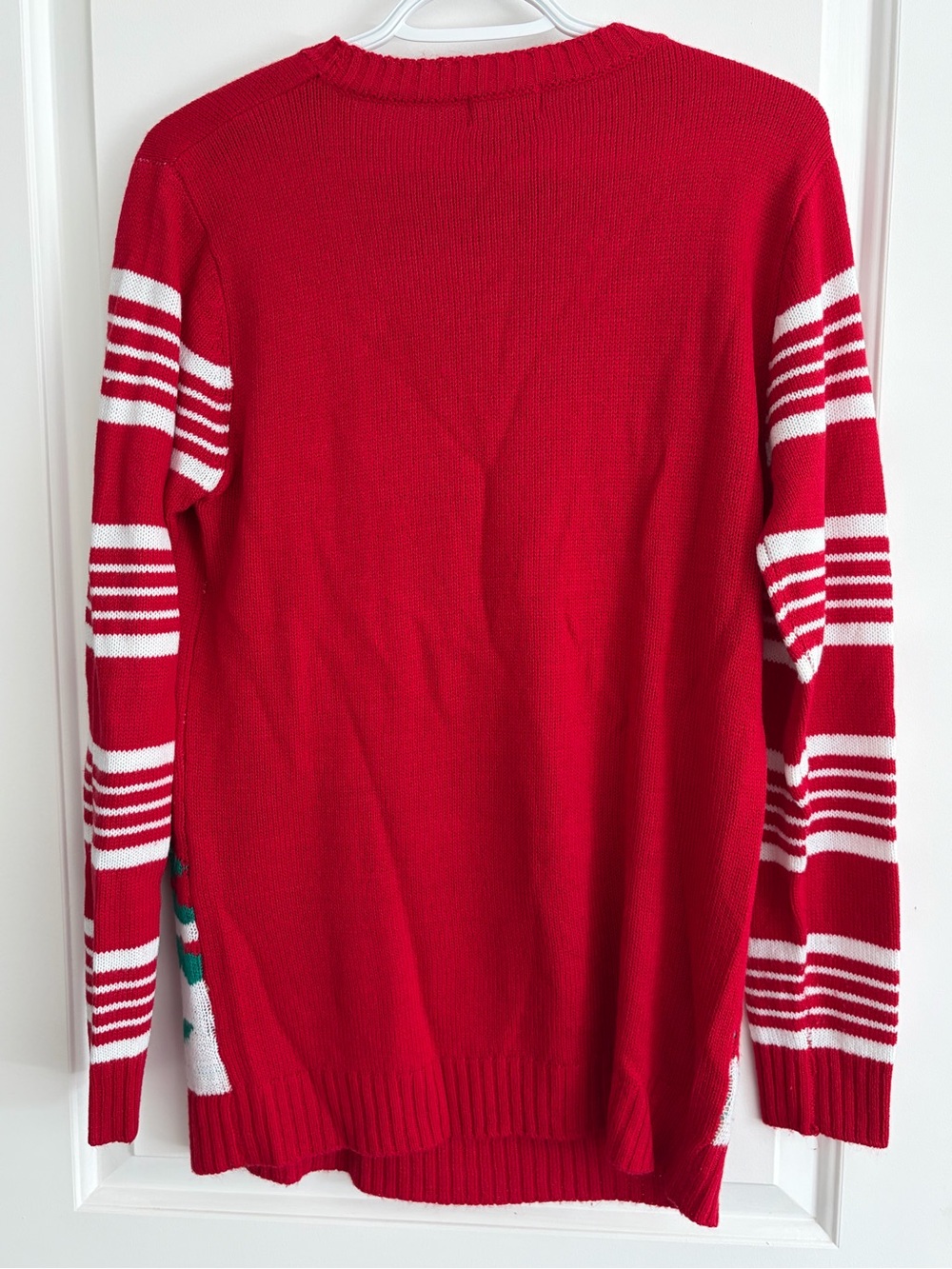Guilt Knitware Red Holiday Reindeer Sweater - Women - Picture 3 of 6